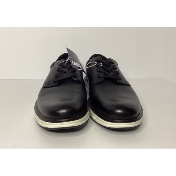 Lands End Men's Sport Oxford Loafer Lace Up Size 8 Black White NEW - Picture 5 of 6